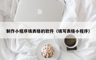铜陵制作小程序填表格的软件（填写表格小程序）